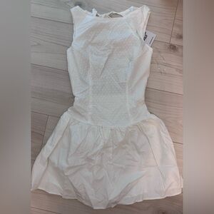 NWT Princess Polly Organic Cotton White Mini Dress Size 2